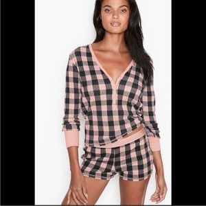 Plaid Victoria’s Secret pajamas